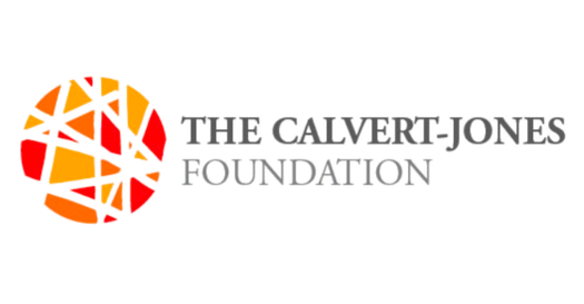 The Calvert-Jones Foundation logo.