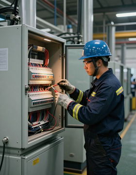 Industrial electrical work
