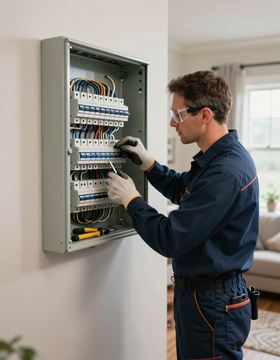 Residential electrical upgrades and repairs