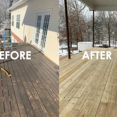 before & after