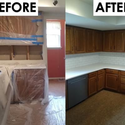 before & after
