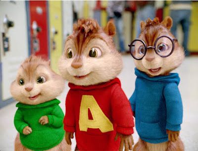 Alvin, Simon, and Theodore, the Chipmunks