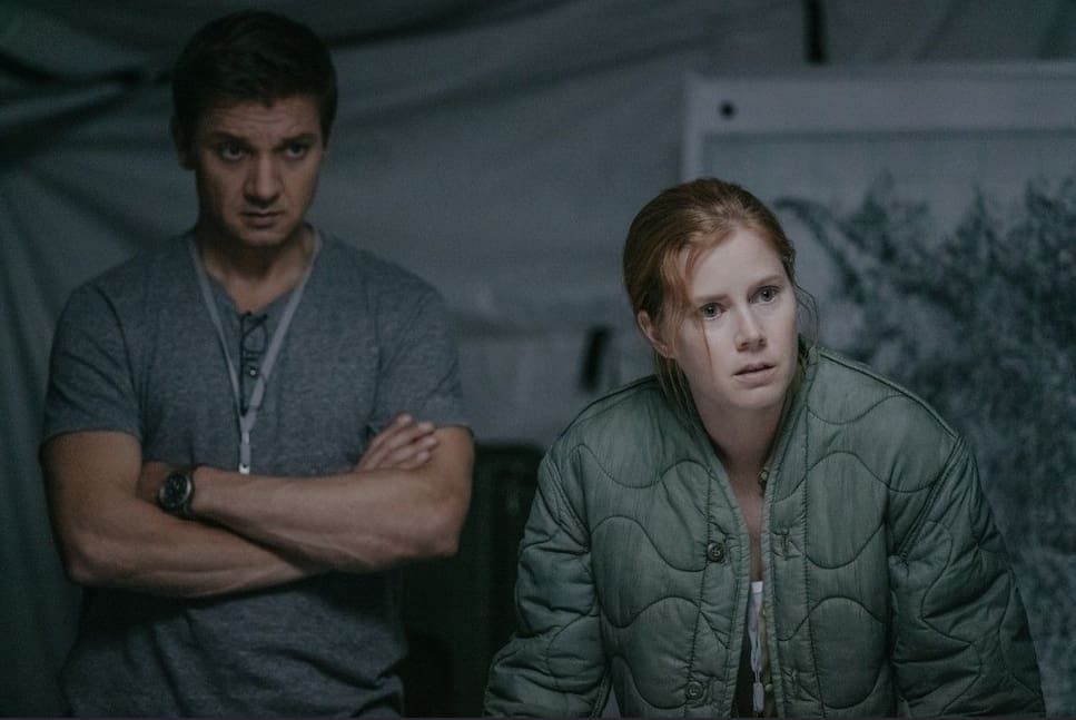 Man and woman in tent