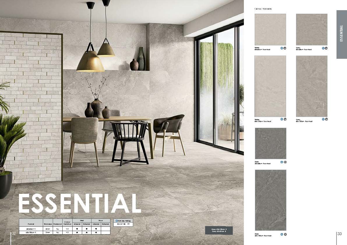 Floor and wall tiles