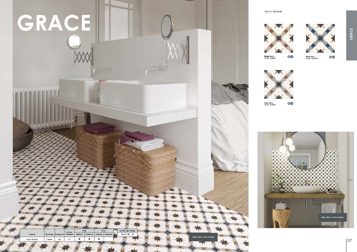 Floor and wall tiles