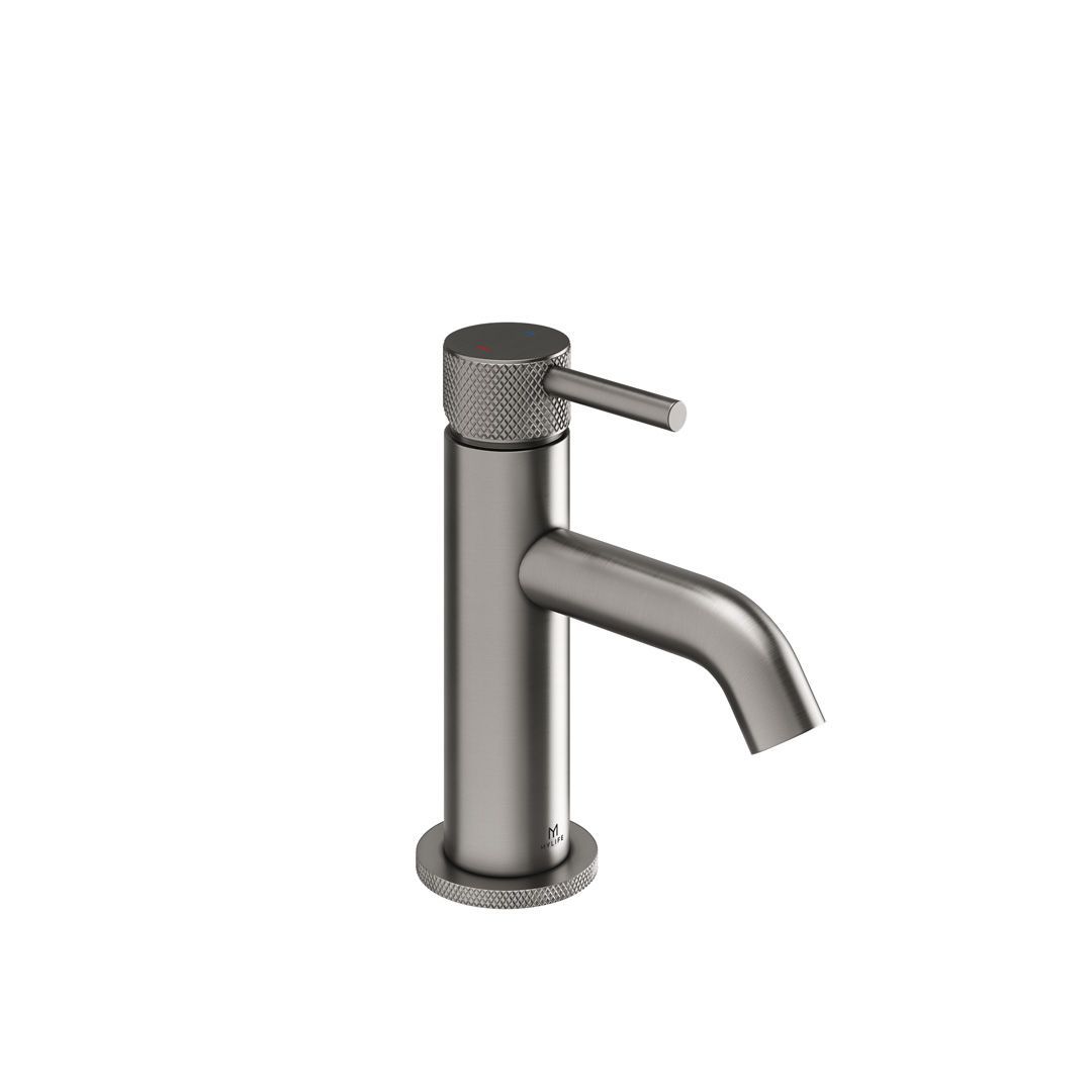 Ryver Knurled – Gun Metal Mini Basin Mono