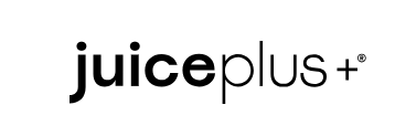 Juice Plus+ logo in black text on a white background