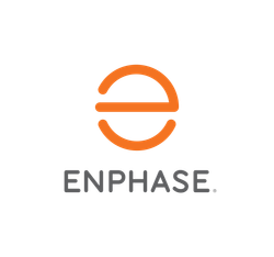The enphase logo is orange and gray on a white background.