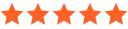 Orange five stars | Wallace Automotive Inc