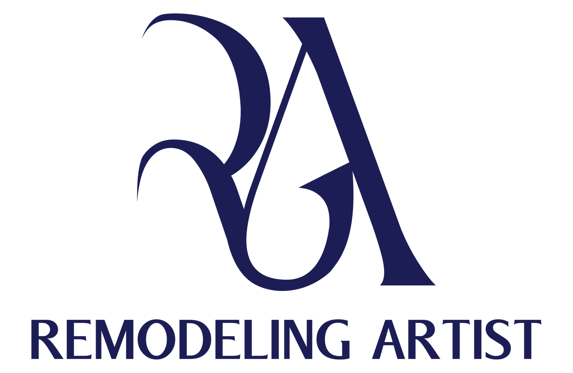 The logo for The Remodeling Artist shows a house and a hammer.