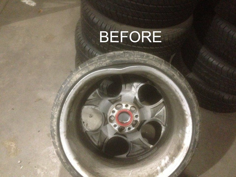 before  alloy photo