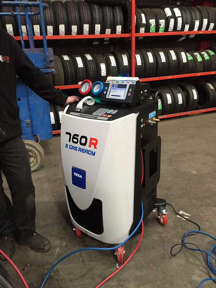 image of machine for servicing