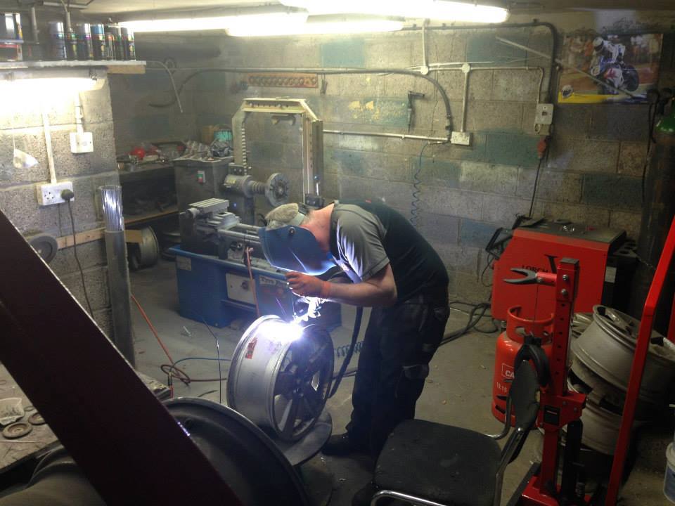 image of alloy getting serviced