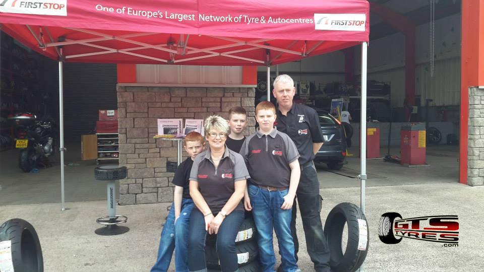 photo of gts tyres team