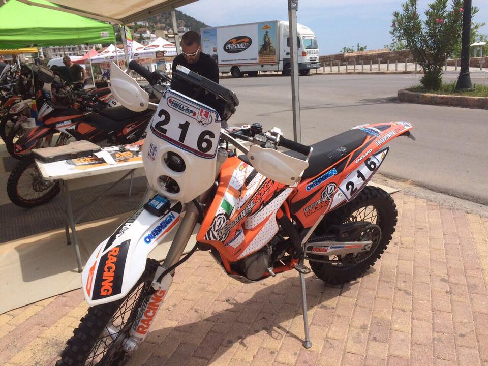 motor bike at show