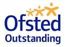 Ofsted logo with blue text 