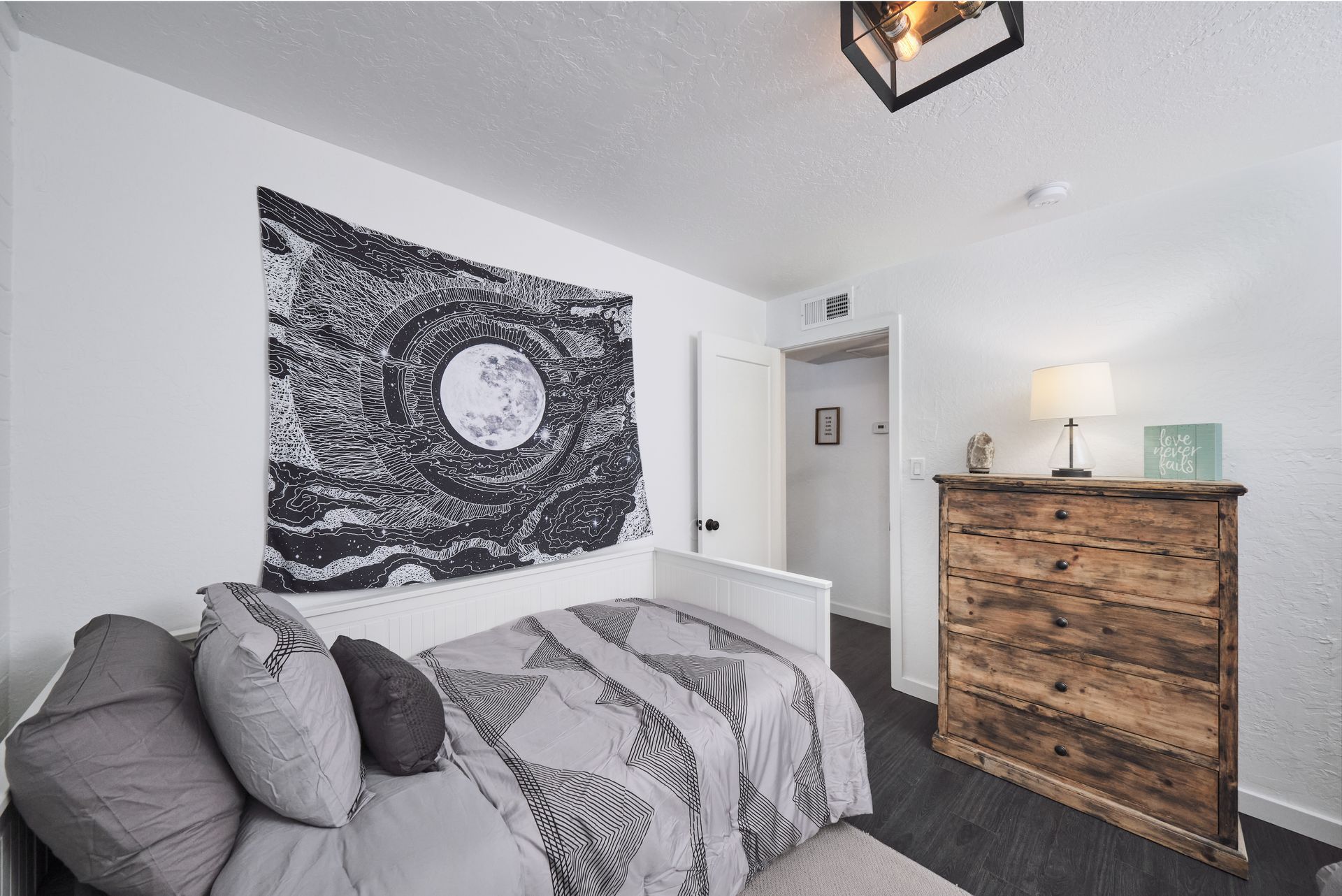 staged bedroom