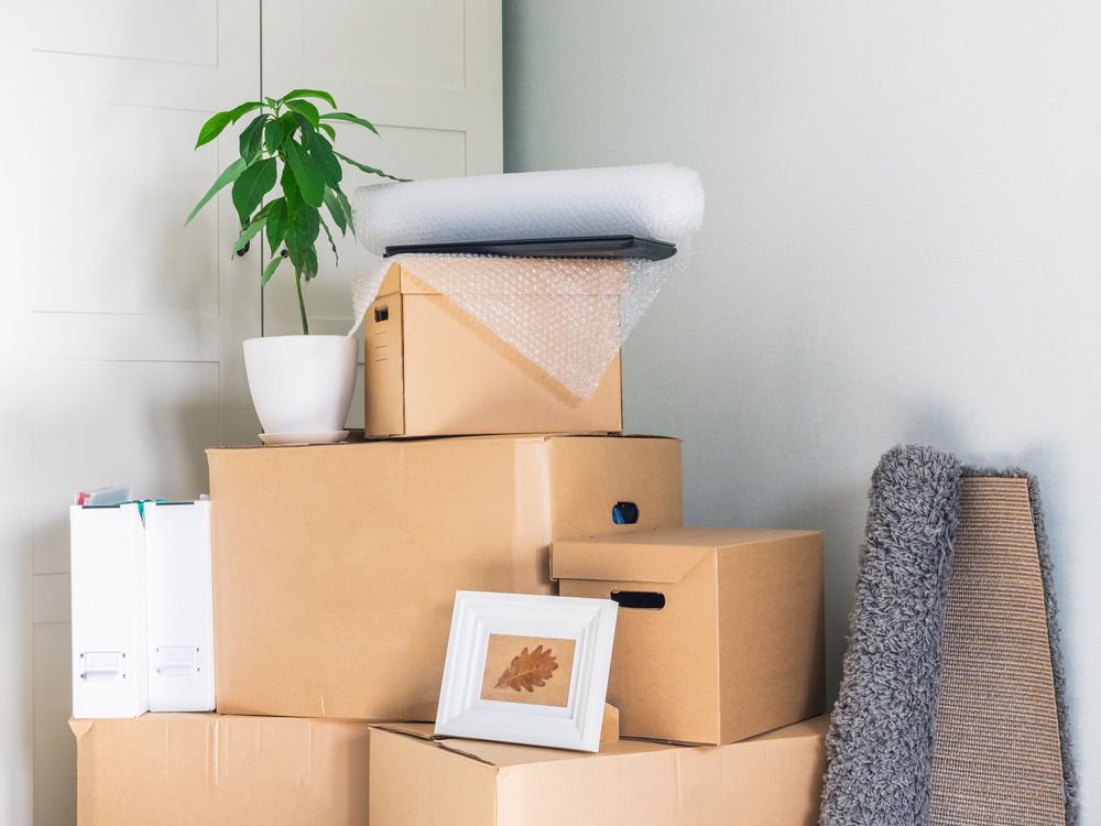 Items Packed In Large Boxes — Removalists In Hunter Region, NSW