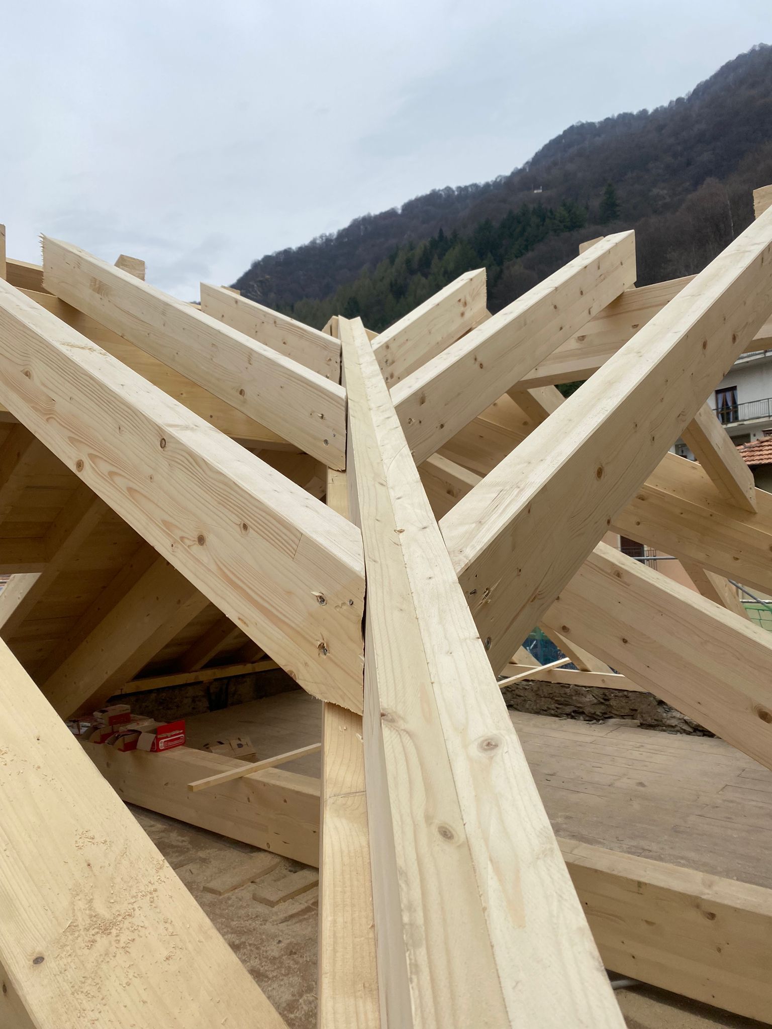 tetti in legno