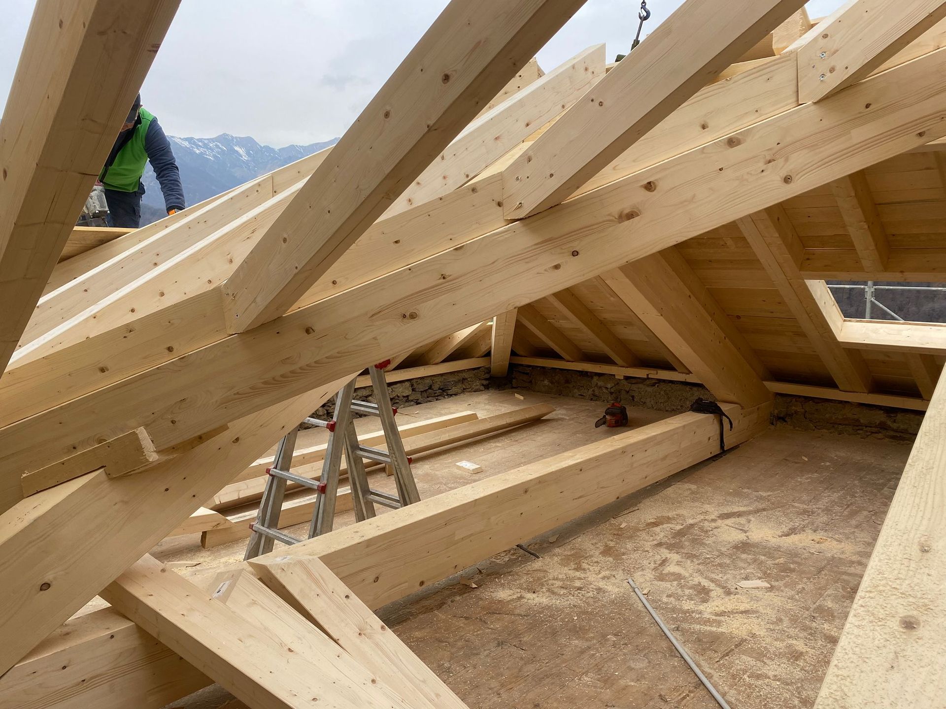 tetti in legno