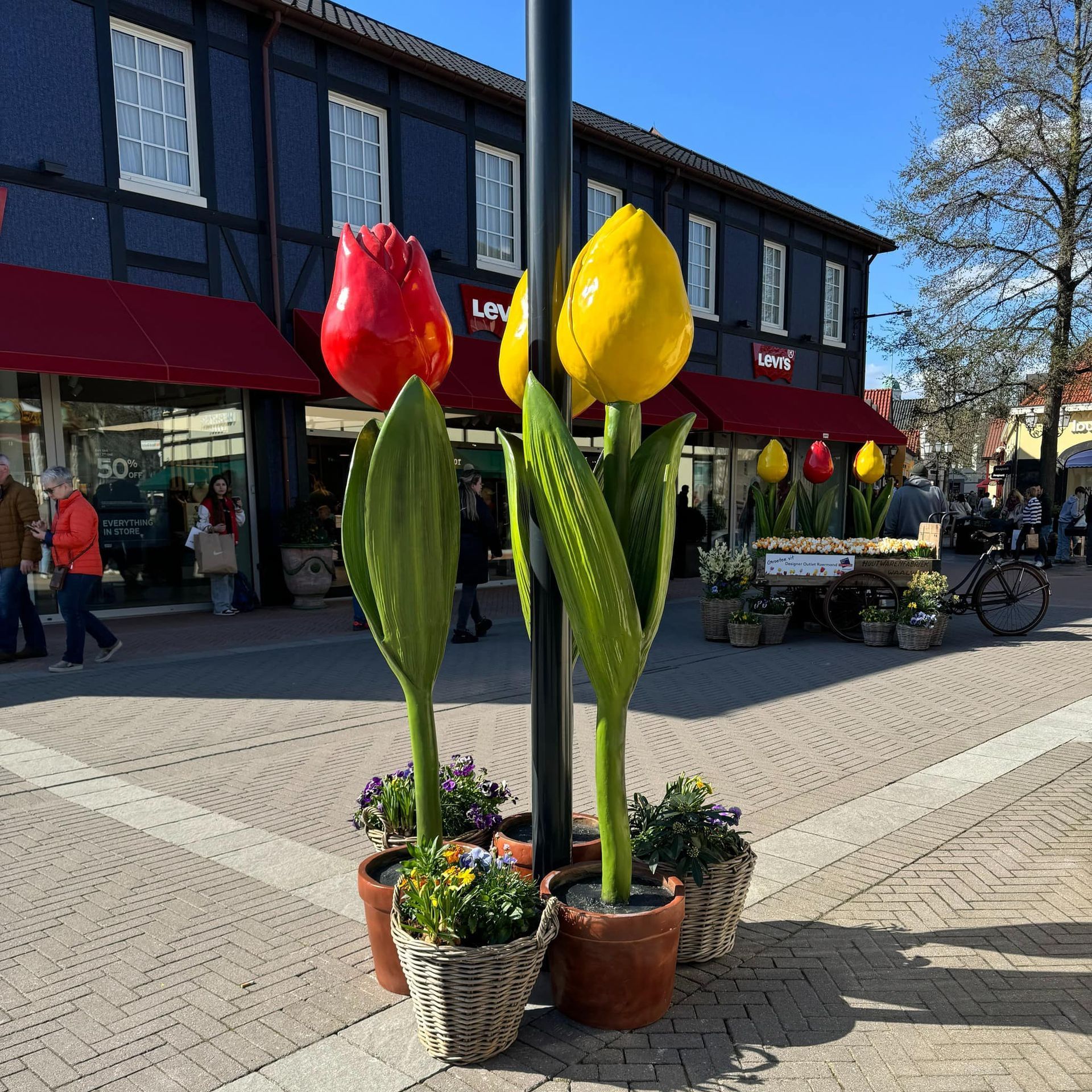 Polyester XL Tulp