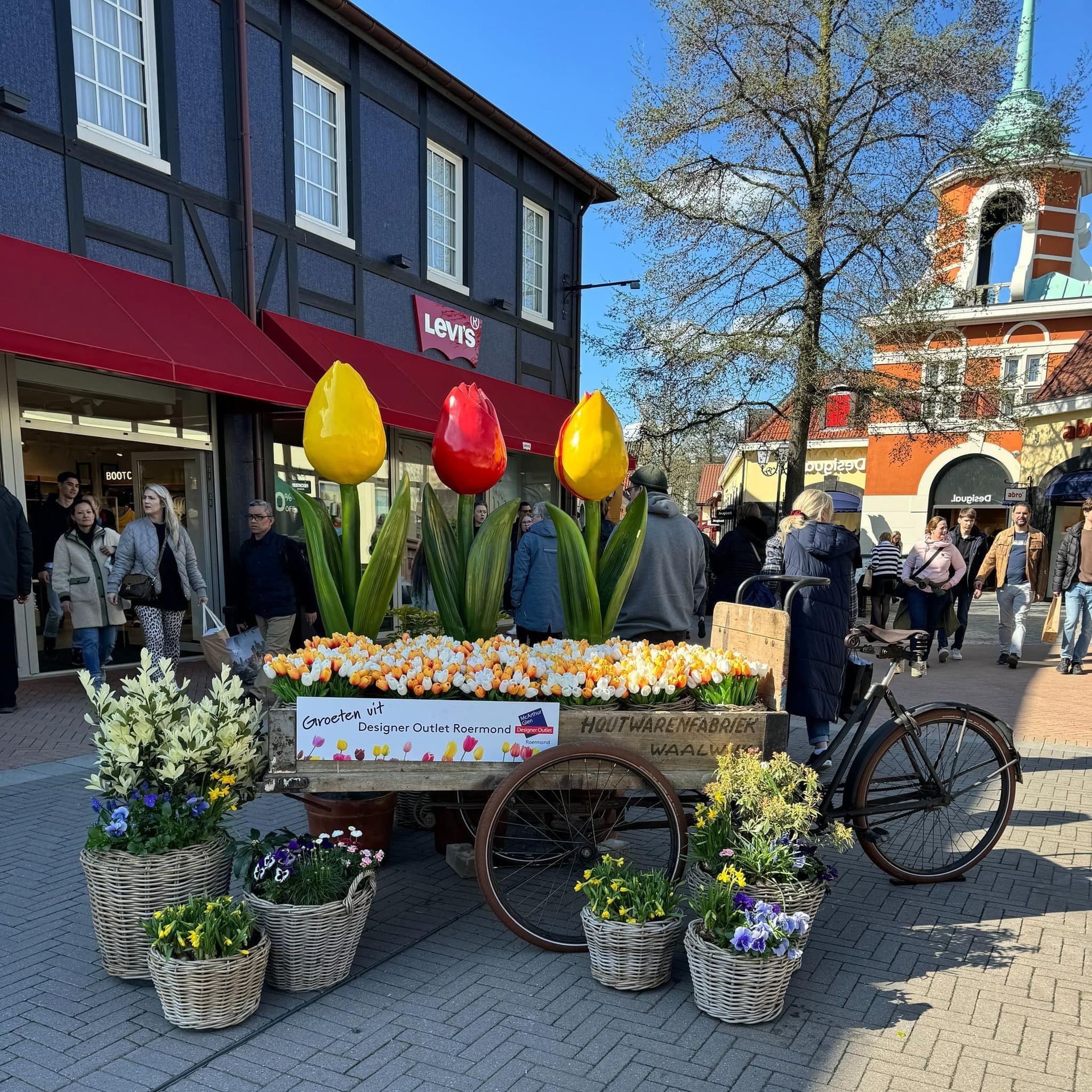 Polyester XL Tulp