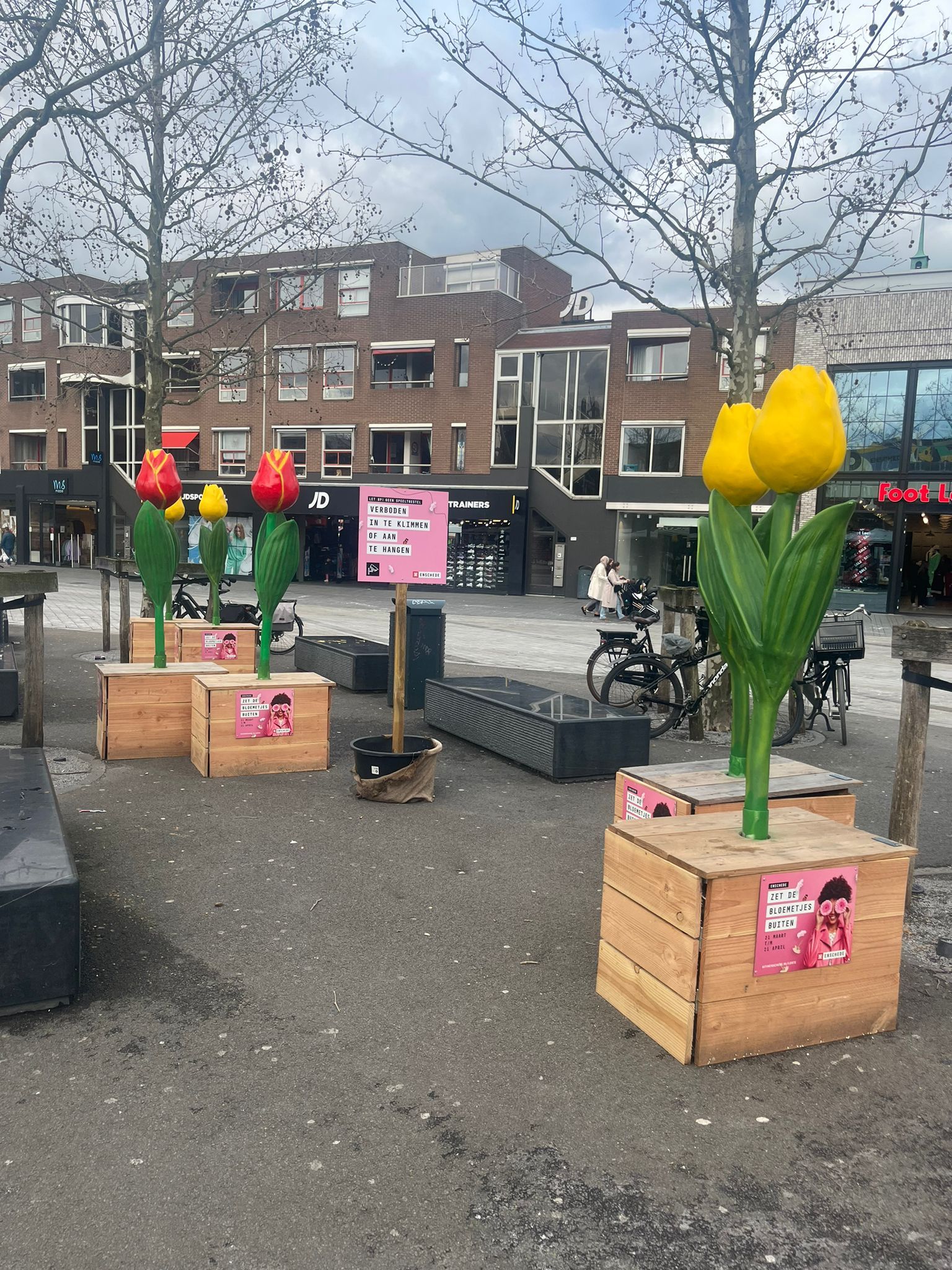 Polyester XL Tulp
