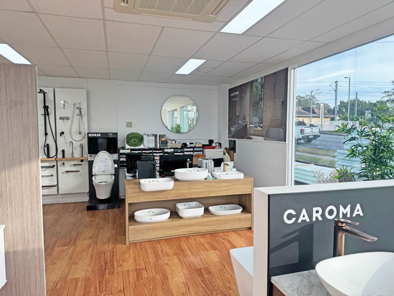 Caroma on display at Alderley