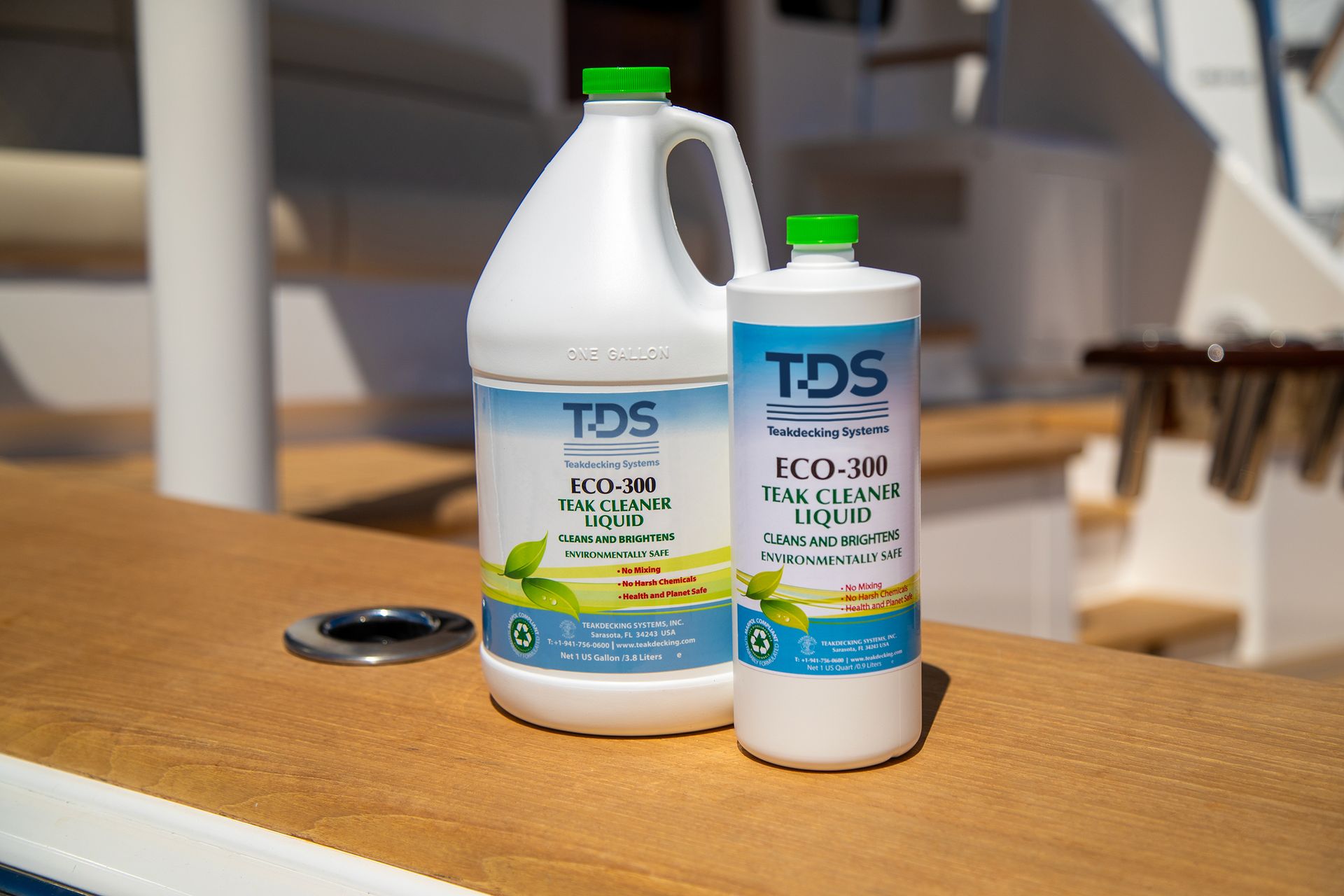 Cleaners - ECO-300 teak cleaner liquid TDS