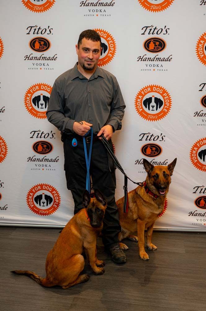 Rick Markum, lead dog trainer at Impactful Canine