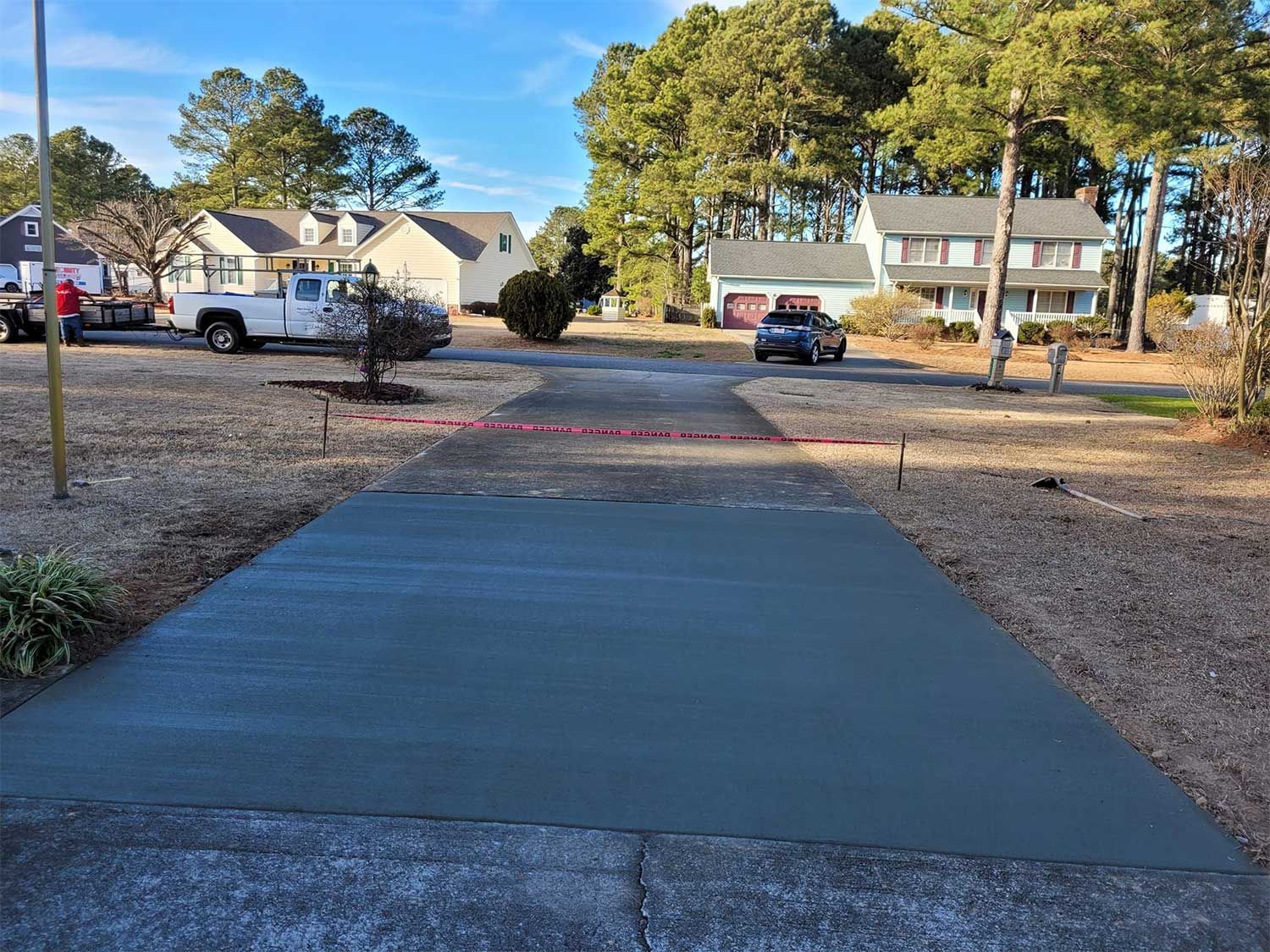 After Driveway Repair — Kinston, NC — Hugo's Concrete LLC