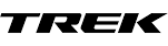 The trek logo is black and white on a white background.