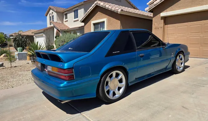 Car with window tint in San Tan Valley, Arizona.