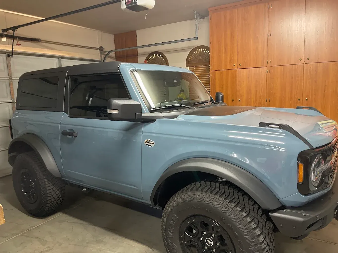 Ford Bronce with ceramic tinted windows.