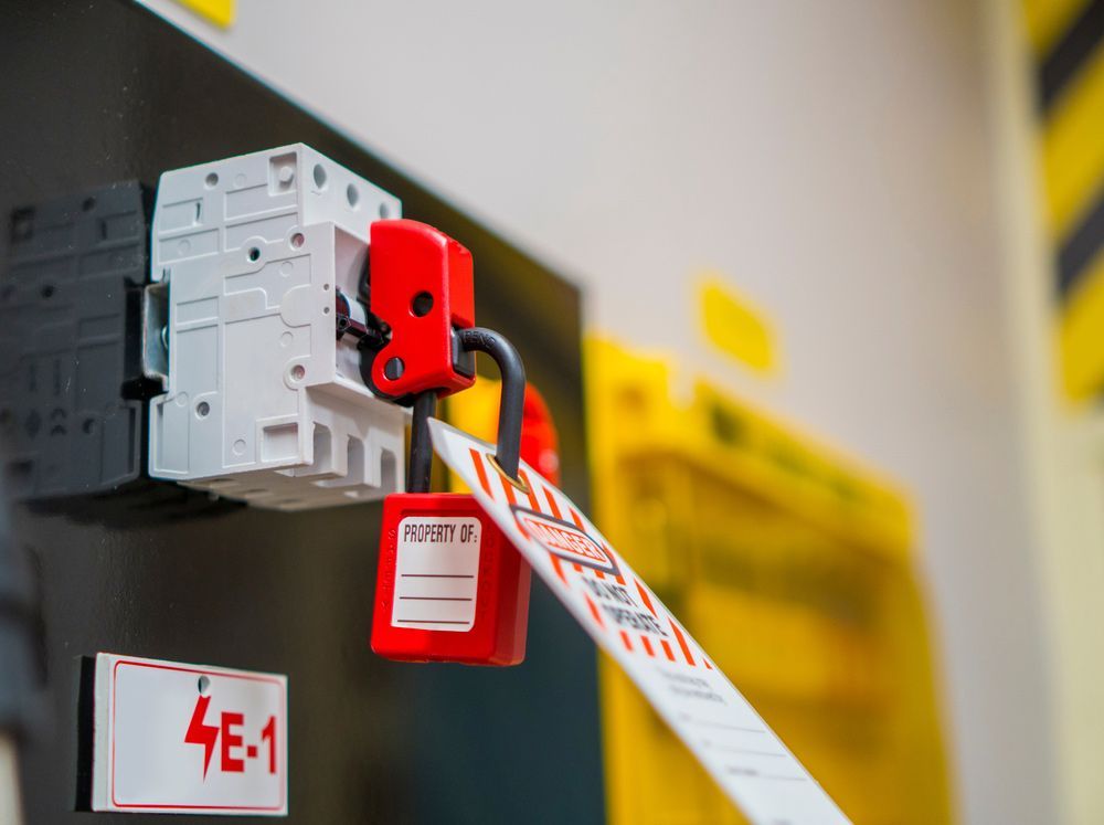 Close-up of an Electrical Tag — Hennig Electrical Services in Nambour, QLD
