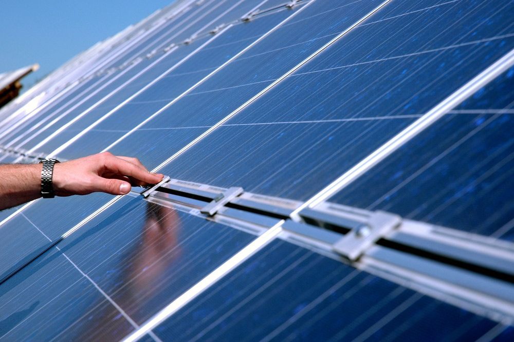 Checking Installed Solar Panels