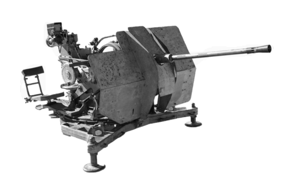 2 cm Flak 38 mit Schutzschild
