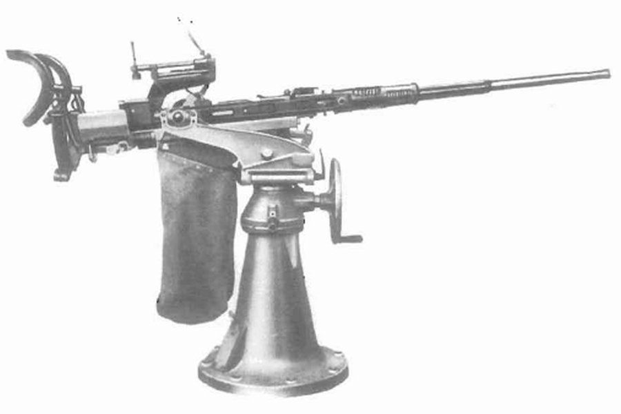 2 cm Flak 29 auf Sockellafette 40