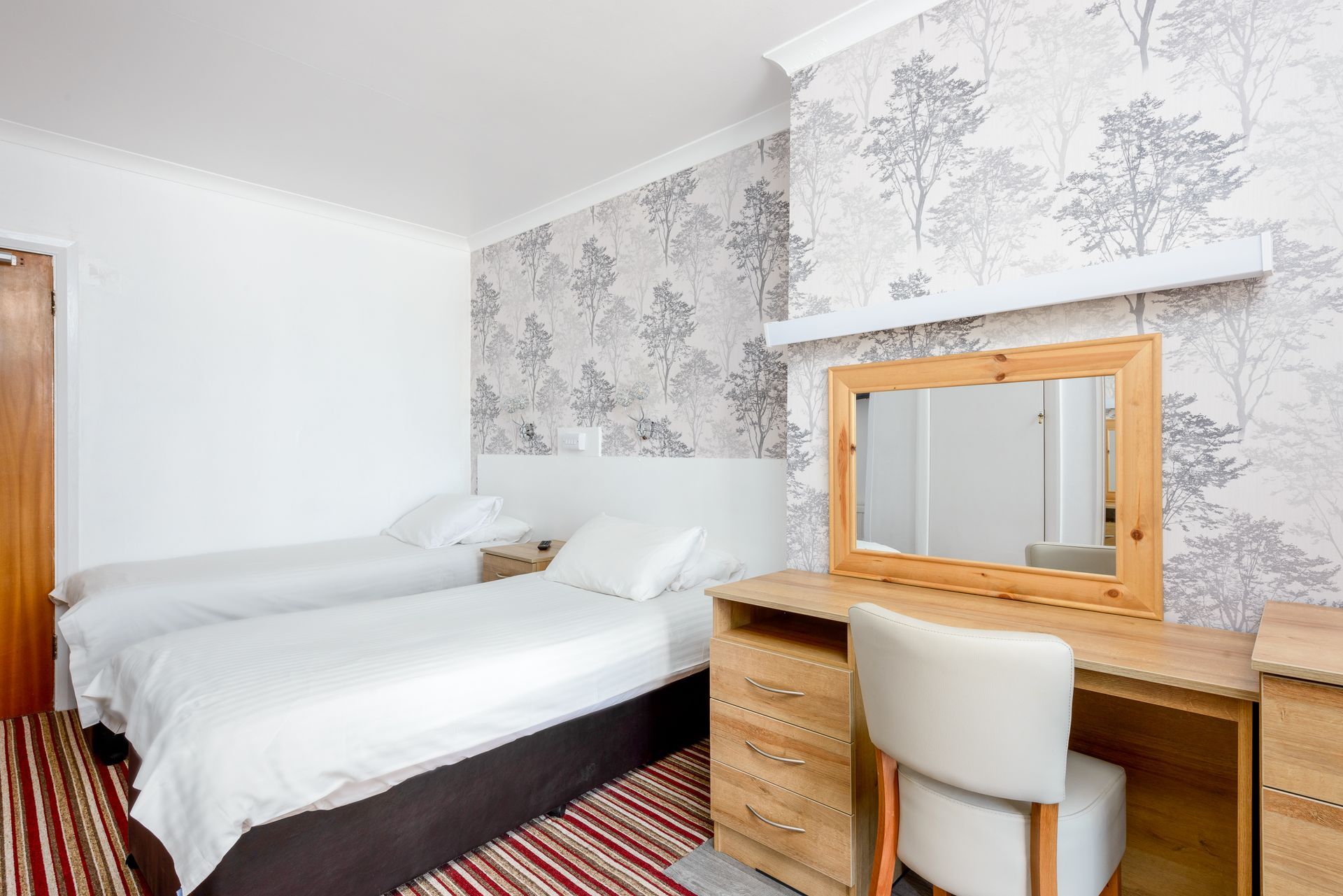 Bedroom at the Barrowfield Hotel