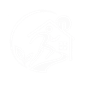 Very faint white-on-white circular logo or emblem on a plain background