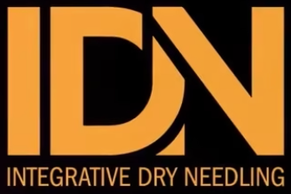 IDN logo in orange on black with the words “Integrative Dry Needling” underneath