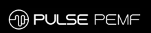 PULSE PEMF logo in white on a black background