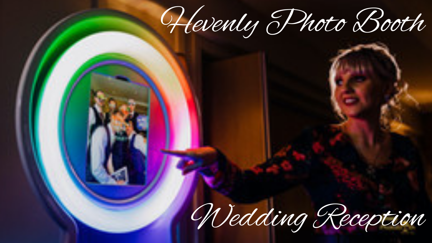  We offer everything: The Roaming Halo, The Roaming Halo Las Vegas, Photo Booth Rental, Photo Booth Las Vegas, Photo Booth Corporate, Photo Booth Recepion, Photo Booth Wedding, and Photo Booth Event. Hevenly Photo Booth services all of the Las Vegas areas. Fun Party Entertainment.