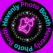 A logo for booth Hevenly Photo Booth