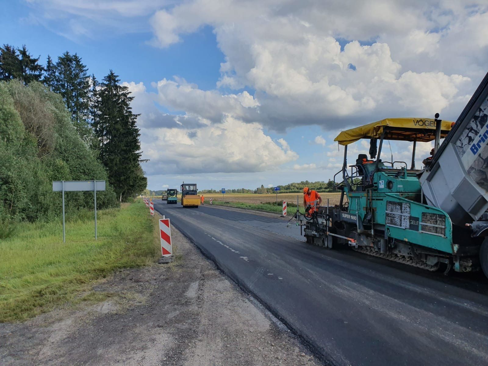 Restoration of the pavement of the state regional highway P73 Vecumnieki - Nereta - Subate section 0.000 - 7,269 km