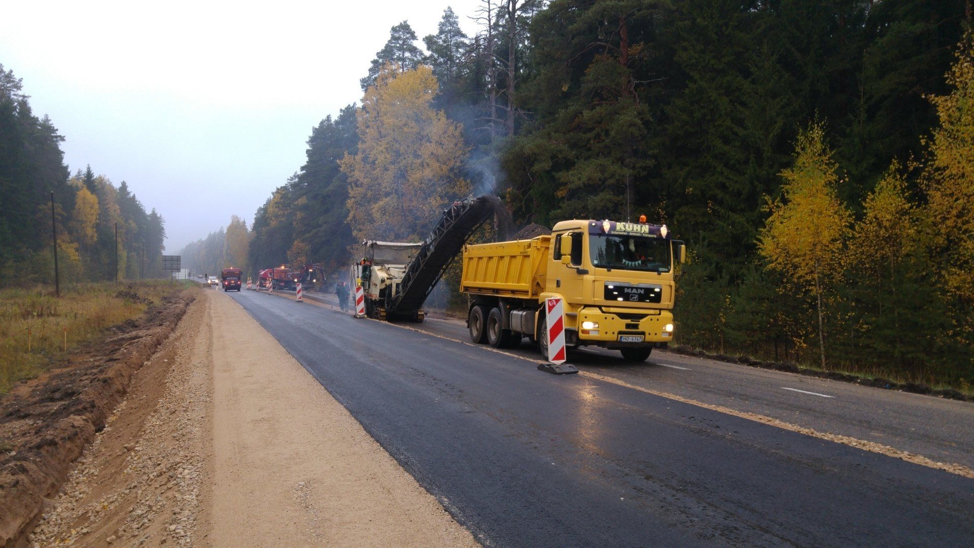 Reconstruction of the state regional highway P85 Riga HPP - Jaunjelgava section with P88 Enkurnieki (km 40.20 - 48.80)