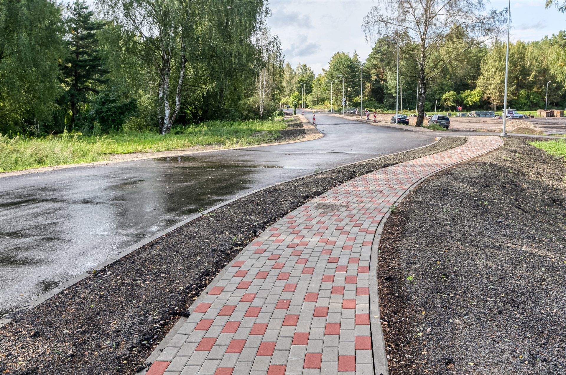 Reconstruction of Saulgriežu Street from Kalnu Street to Labrenča Street in Baloži, Ķekava region, 1st stage