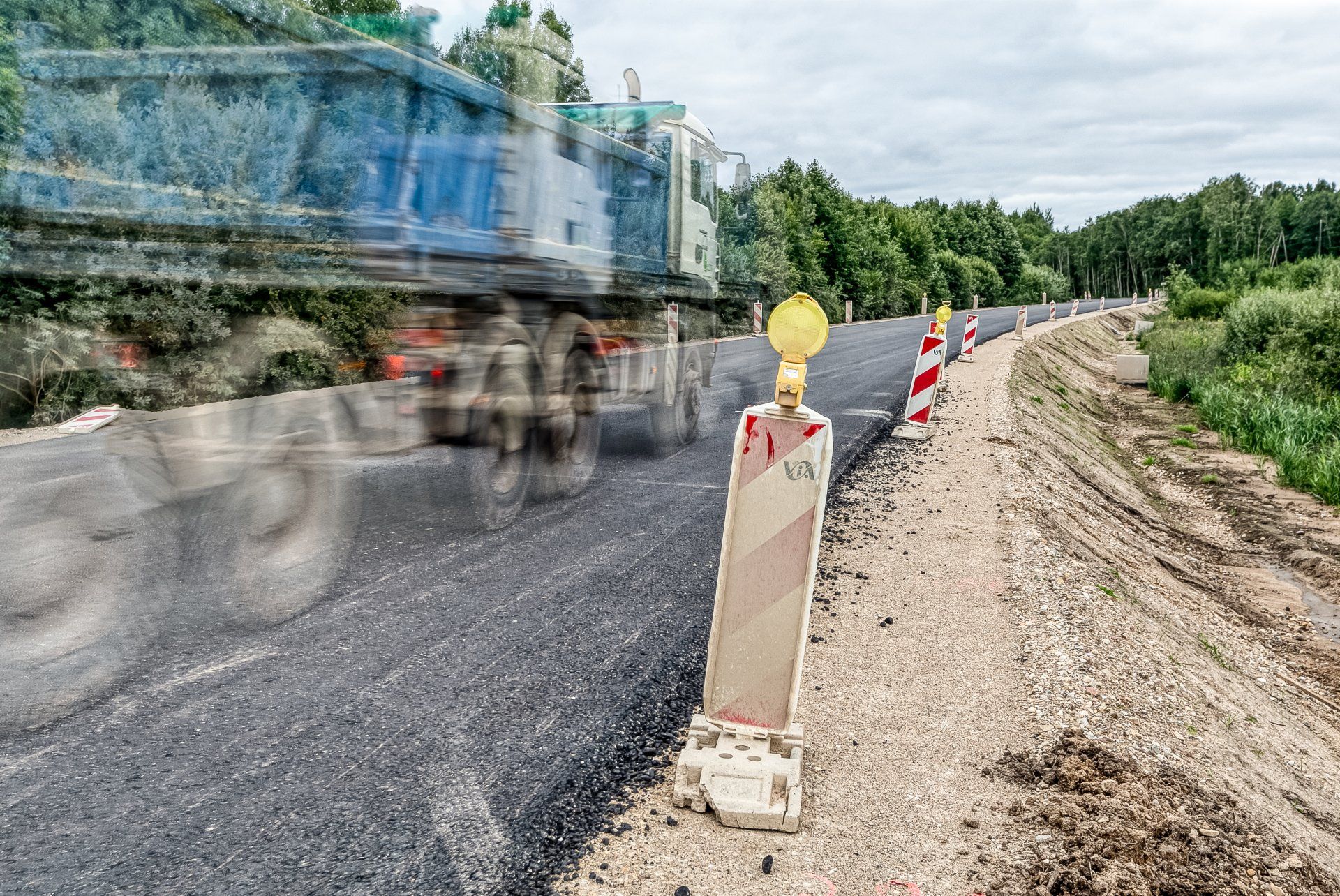 Reconstruction of the state local highway V1162 Saldus - Peat, picture 4