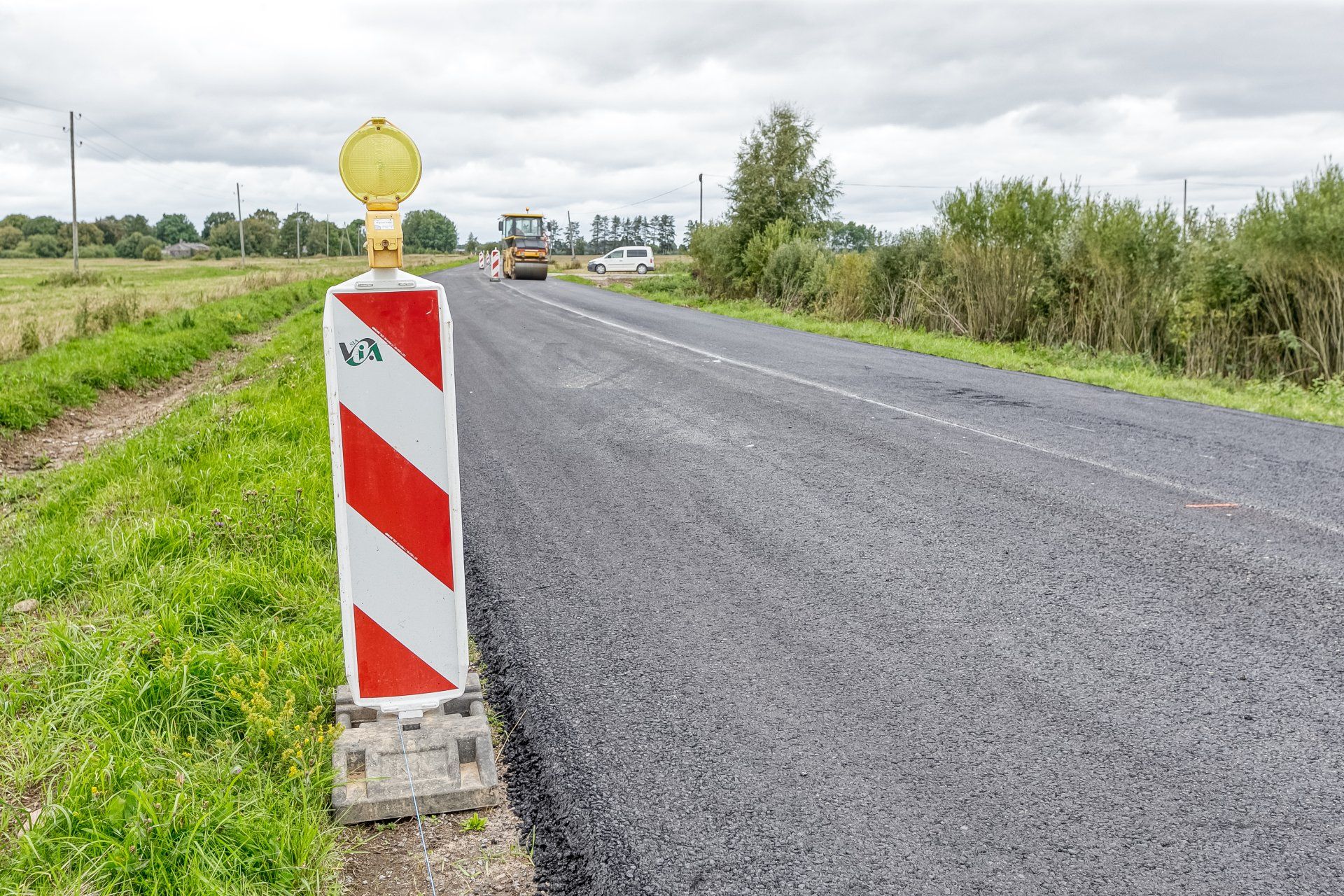 Реновация дорожного покрытия государственной региональной автомагистрали P122 Вентспилс - Пилтене, фото 8