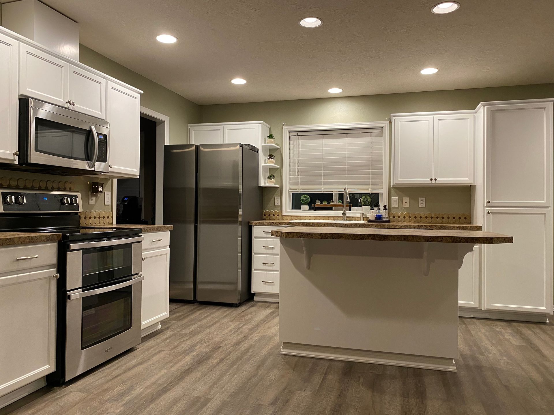 Kitchen interior painting